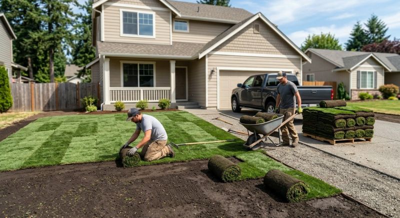 Centipede Sod Installation in Rockwall, TX