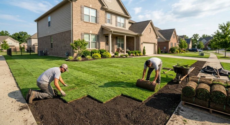 Yard Sod Replacement in Aiken, SC